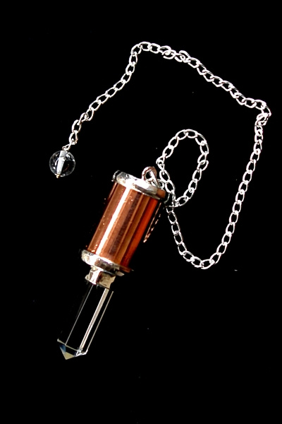 Copper with Quartz Pendulum